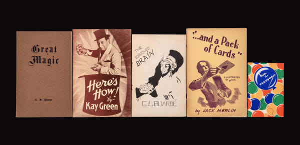 Nina Katchadourian, Great Magic, from the series What I Know About Magic ("Sorted Books" project, 1993 and ongoing), 2022