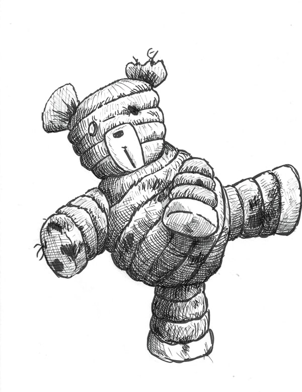 Sandow Birk, Winnie The Pooh, 2023