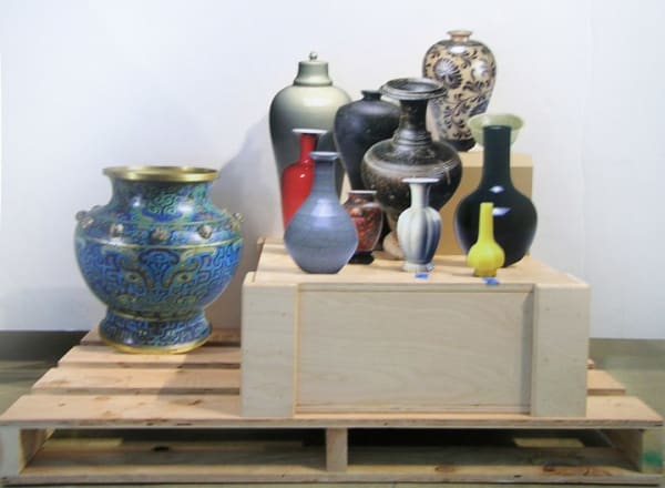 Stephanie Syjuco, Earth Tone Selection from Raiders: International Booty, Bountiful Harvest (Selections from the A____ A__ M______), 2011