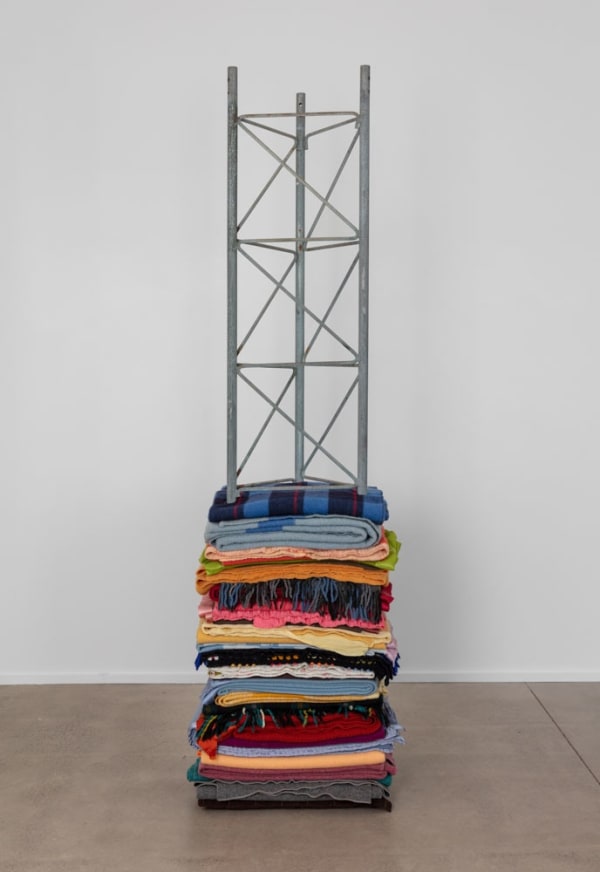 Marie Watt, Signal (Free Lenny), 2024