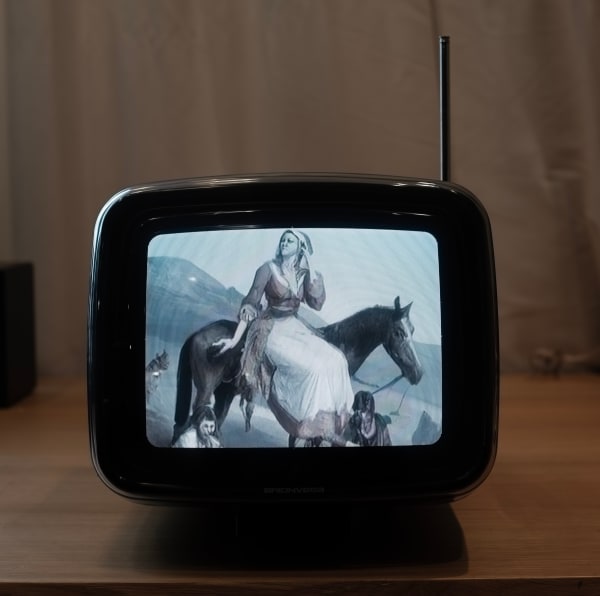 Andy Rappaport, Ephemeral Poetry Generator #5 (Remington), 2025