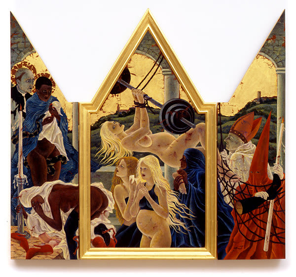 Masami Teraoka, The Cloisters/IVF Ring, 2007