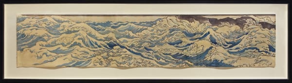 Masami Teraoka, Waves and Rocks, 1986