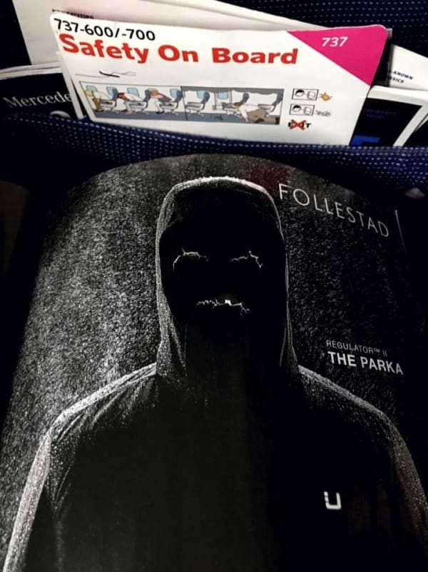 Nina Katchadourian, Safety on Board ("Seat Assignment" project, 2010-ongoing), 2012