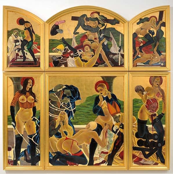 Masami Teraoka, The Last Supper/Inversion of the Sacred, 2010