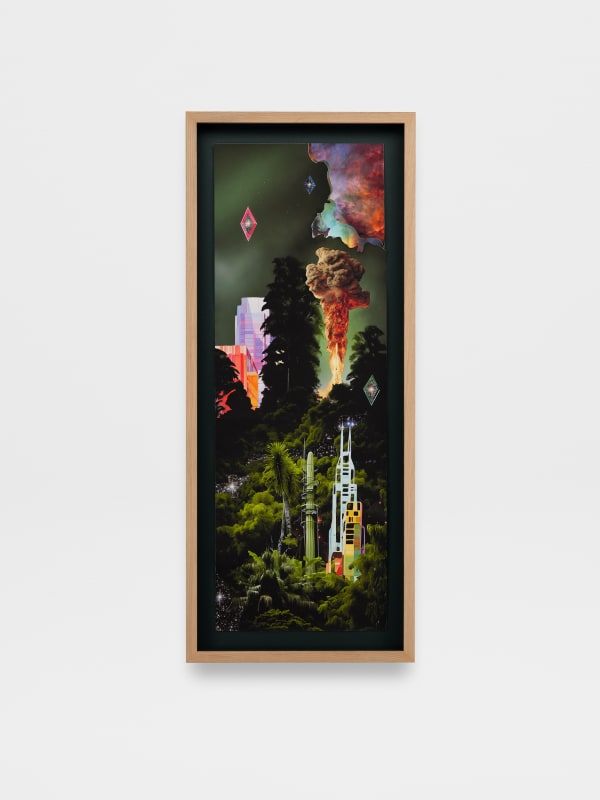 Andy Diaz Hope, Near Distance with Saguaro Cell Phone Tower, 2024