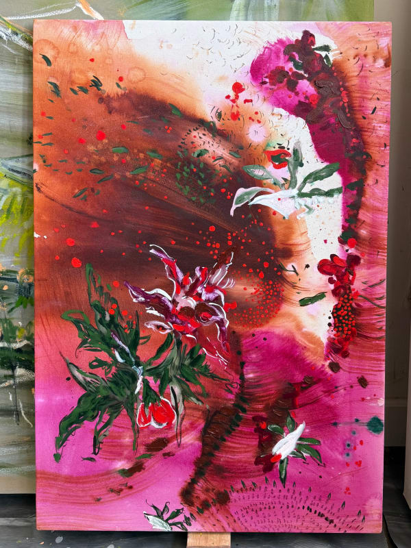 Hiba Kalache, biting into the liver, 2026