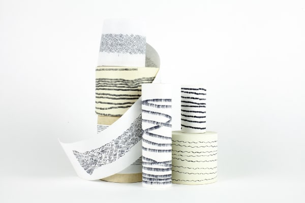 Lenka Clayton, 3D Typewriter Drawings, 2018-19