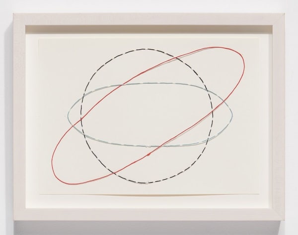 Nina Katchadourian, Equator Drawing #3, 2020