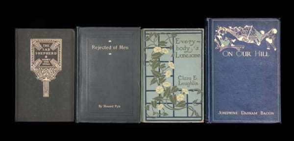 Nina Katchadourian, The Sad Shepherd from the series Once Upon a Time in Delaware/In Quest of the Perfect Book, 2012 ("Sorted Books" project, 1993-ongoing), 2012