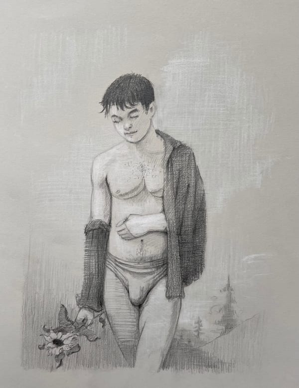 Kyle Coniglio, Boy with Broken Arm, 2025