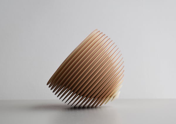 Nicholas Lees, Small Rust Orange Floating Bowl 21.40, 2021