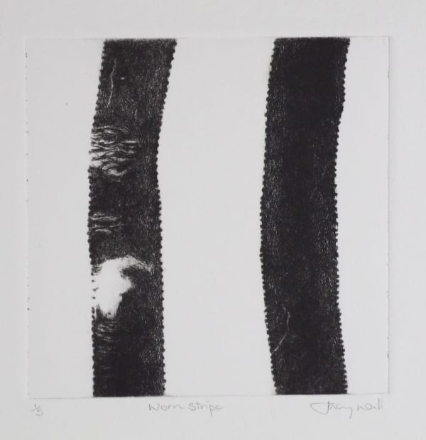 Jacy Wall, Worn Stripe, 2022