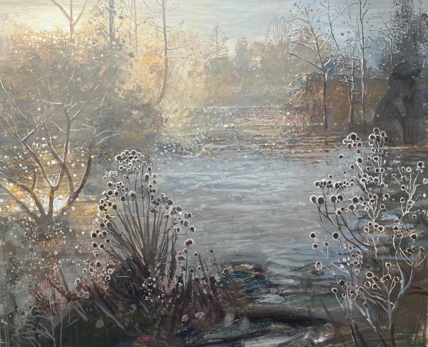 Ruth Stage, Seed Heads on a Frosty Morning, 2023