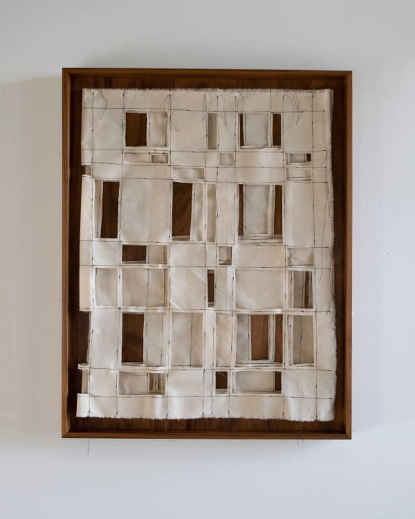 Isabel Fletcher, Cut-Out Grid, 2025