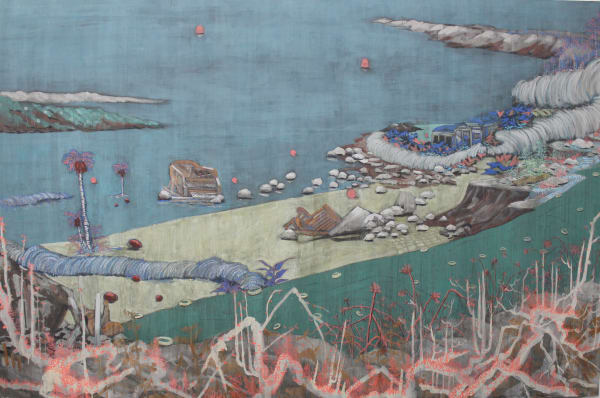 Camus' beach 熾熱的下午