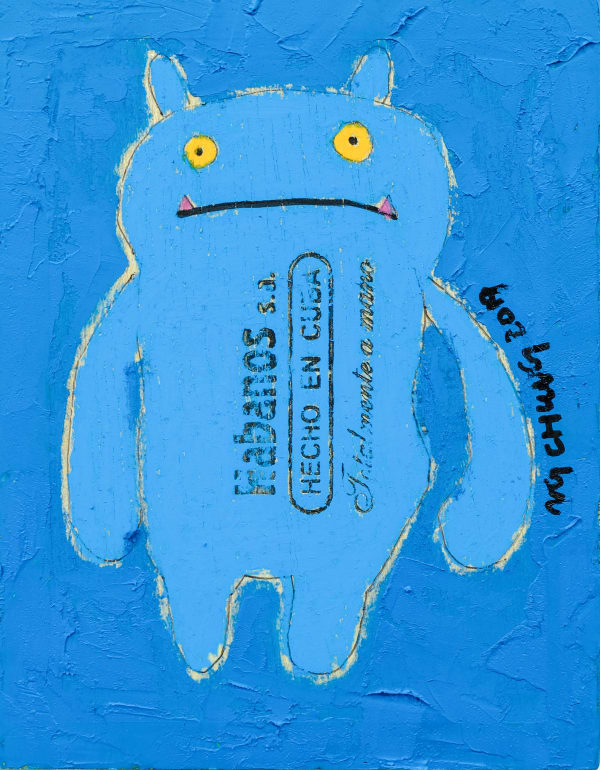 Cigar Box Series - Blue Chubby Man