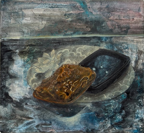 Ink Stone Reflection 墨色硯池