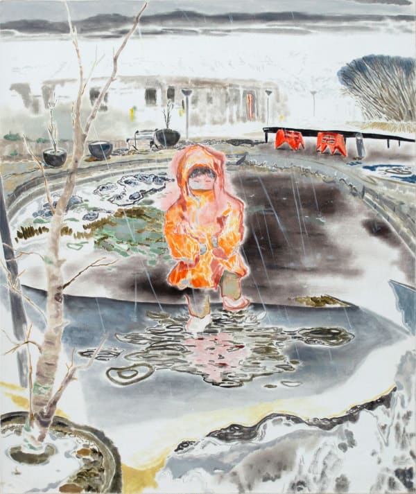 plaza in akureyri, iceland