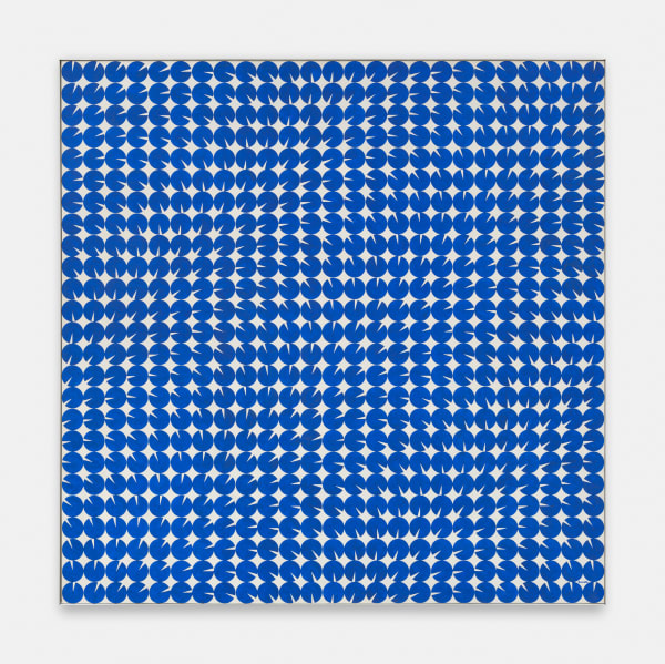Luiz Sacilotto 1924 - 2003Concretion 8068, 1980 Tempera on canvas on wood 100 x 100 cm 39 3/8 x 39 3/8 in