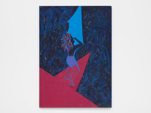 Feliciano Centurión Donna Summer, 1980s Acrylic and glue on canvas 156 x 113 cms 61 3/8 x 44 1/2 inches