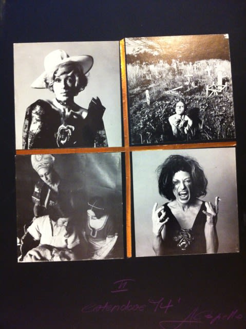 Francisco COPELLO Untitled Photograph, copper sheet, catalogue or magazine clipping on black cardboard 50.5 x 38 cm