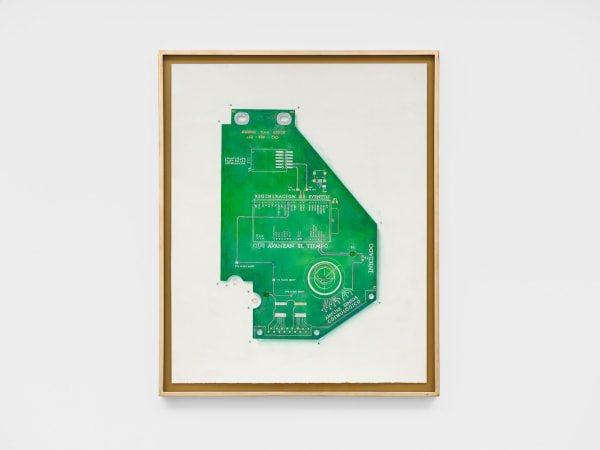 Patricia Domínguez, Me trago el reloj sideral [I swallow the sidereal clock], 2024