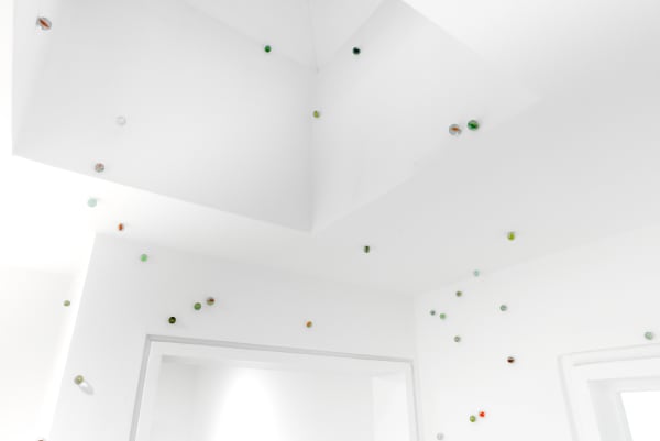 Cecilia Bonilla Just one more, 2019 Glass Marbles Dimensions variable
