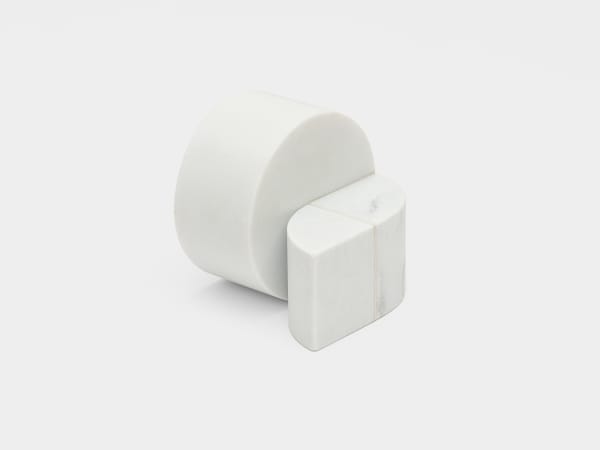 Untitled , 1970s Carrara marble, 10.5 x 10.5 x 10 cm (4 1/8 x 4 1/8 x 4 in)