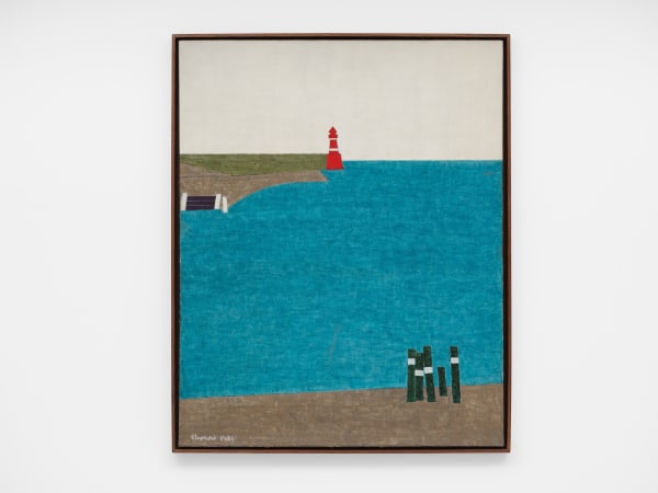 Eleonore Koch Untitled, 1984/85 Tempera on canvas 81 x 64.8 cm 31 7/8 x 25 1/2 in Signed & dated bottom left