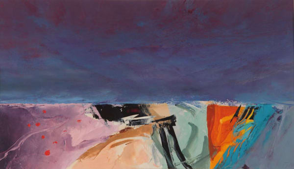 Donald Hamilton Fraser, Seascape Purple Sky