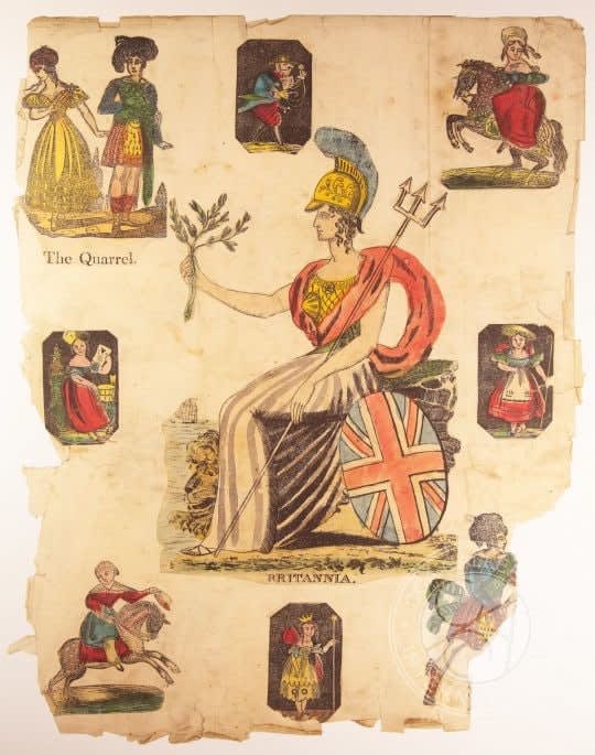 Peter Blake, Found Art: Britannia, 2011