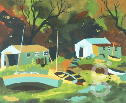 Richard tuff, Mending Boats