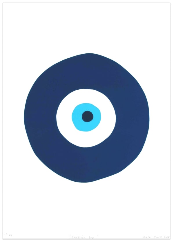 Turk, Gavin, Turkish eye (Blue and turquoise)