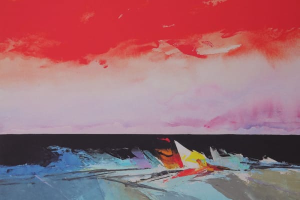 Donald Hamilton Fraser, Evening Beachscape, 2007