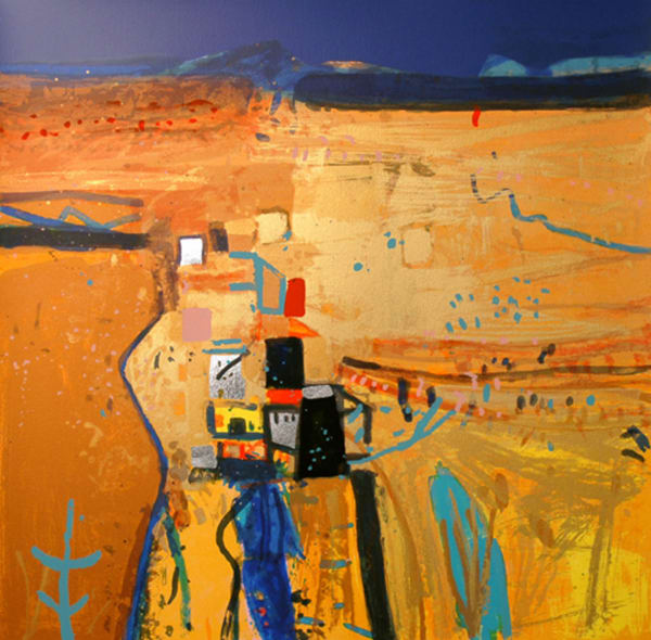 Barbara Rae RA, Pueblo, 2008