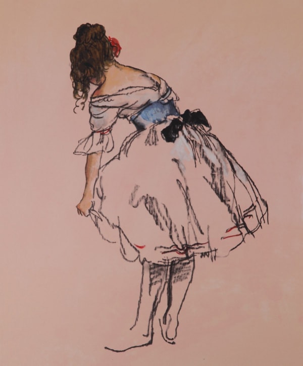 Donald Hamilton Fraser, Dancer with Sash, 1990