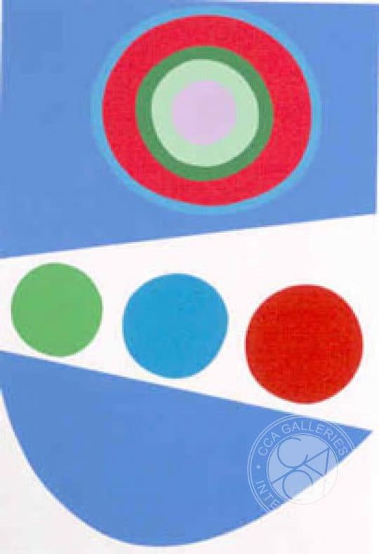 Sir Terry Frost, Three for Two , 2002