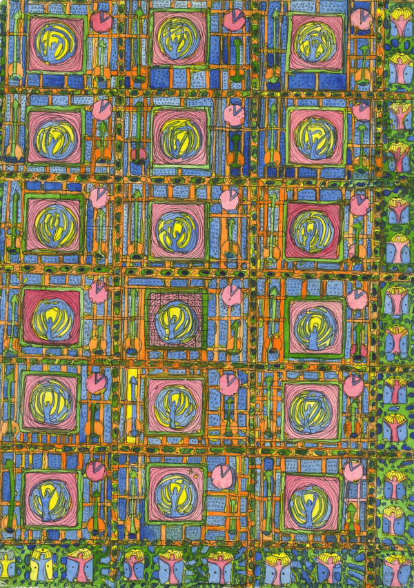 Juliet St John Nicolle, In a Whirl, Contained by Time