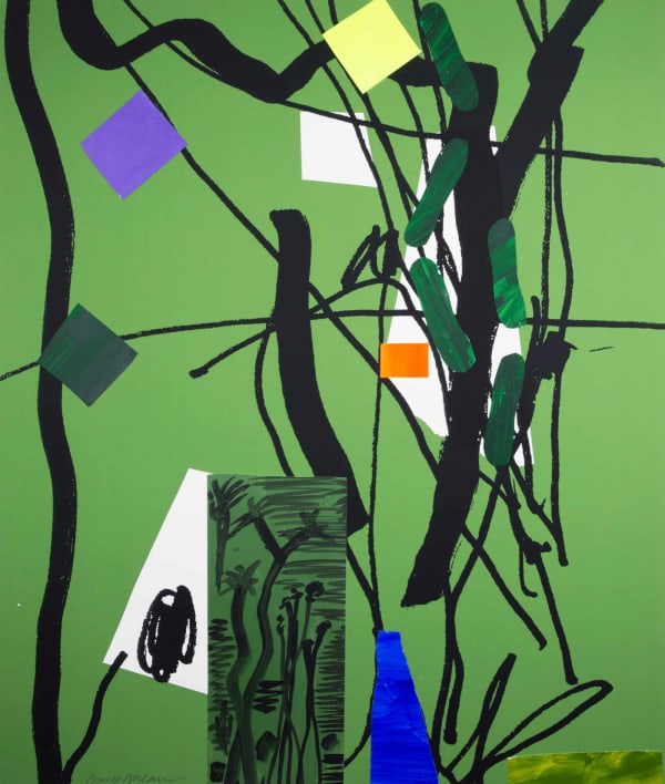 Bruce Mclean, Dream Garden Mono 6, 2017