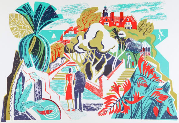 Curtis, Clare, Spa gardens