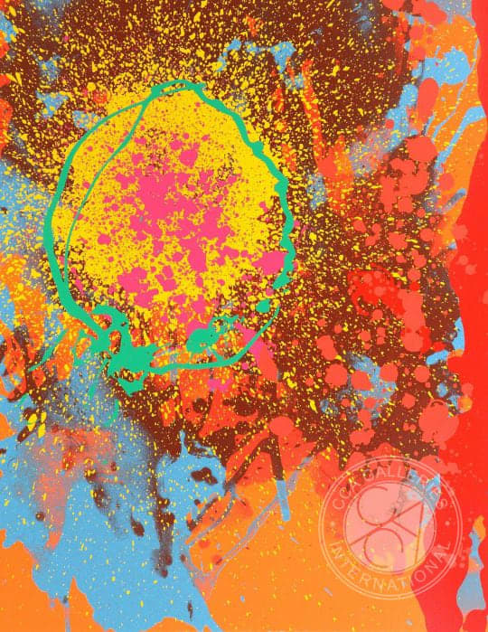 John Hoyland, Soulless Stars Cascade, 2010