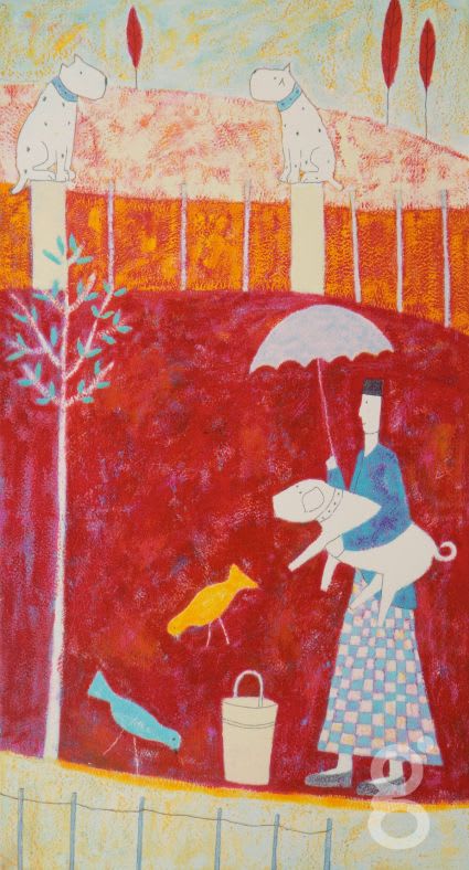 Annora Spence, Lady with Pig
