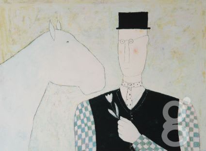 Annora Spence, Horse and Flower