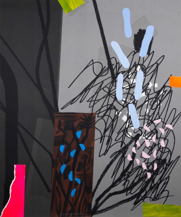 Bruce Mclean, Dream Garden Mono 24, 2017