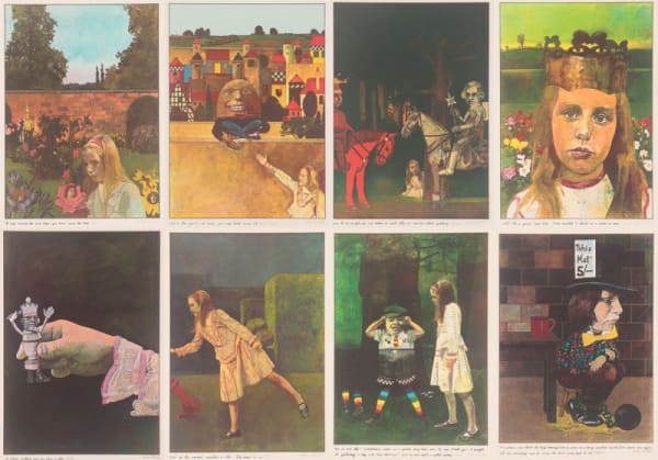 Peter Blake, Through the Looking Glass Set, 1970