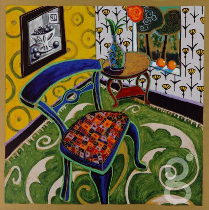 Alison Goodwin, Blue Chair