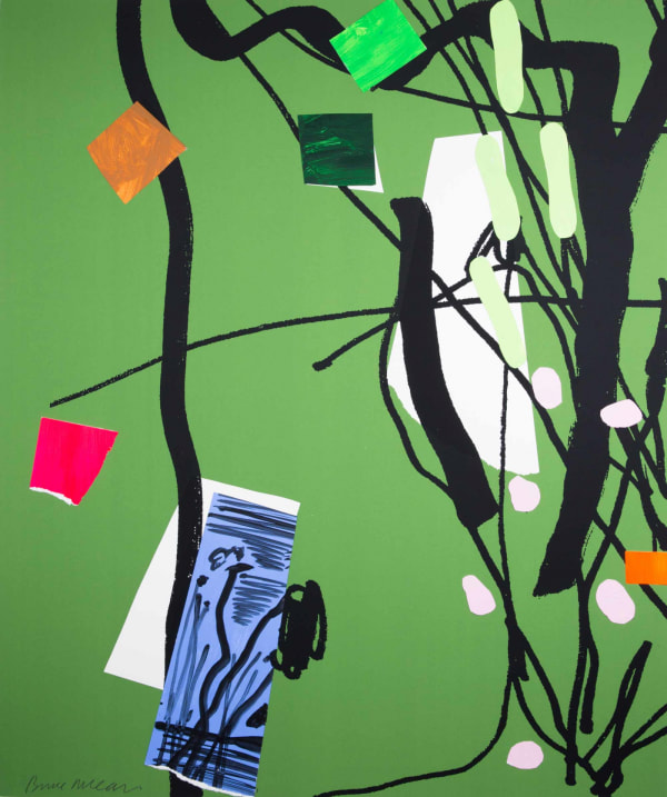 Bruce Mclean, Dream Garden Mono 5, 2017