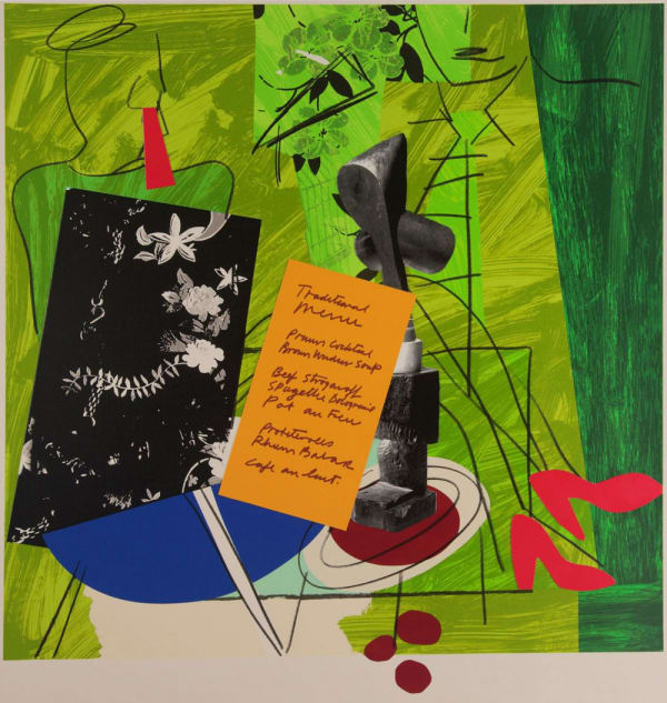 Bruce Mclean, A Spot of Brown Windsor Soup, 2011