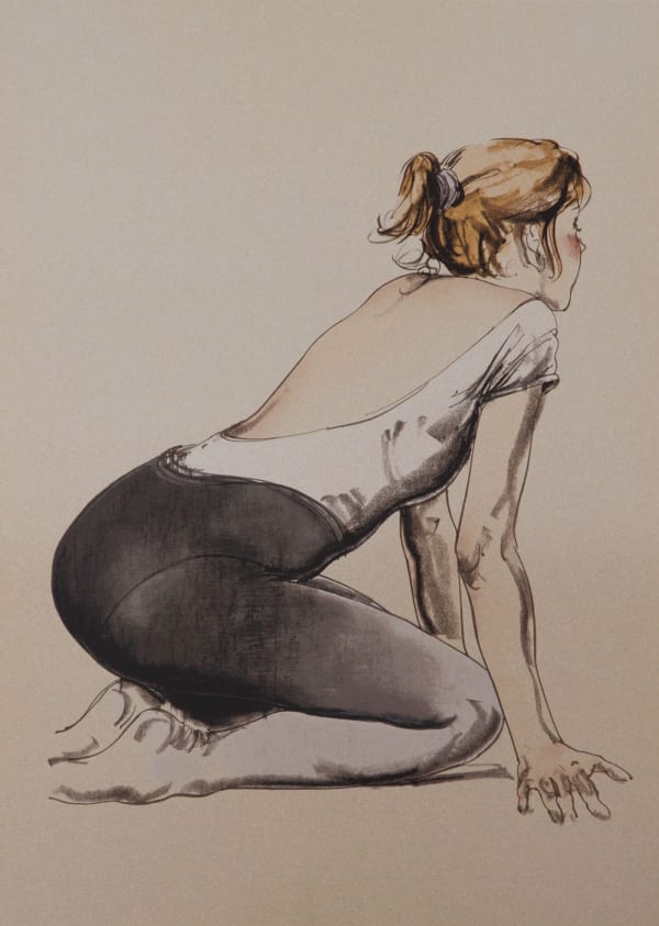 Donald Hamilton Fraser, Dancer in Black Tights, 1991